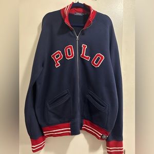 Mens XL Ralph Lauren Polo pre owned varsity sweater/jacket
